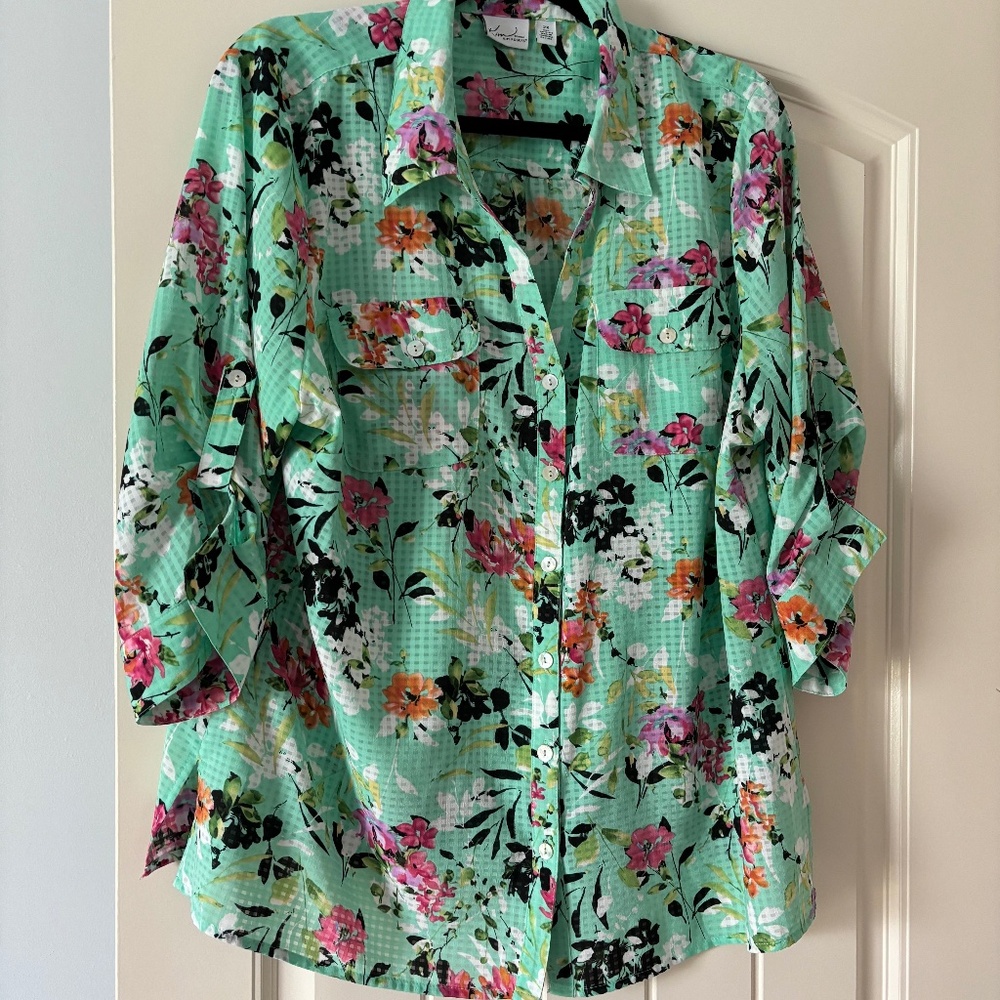 2X KIM ROGERS BLOUSE